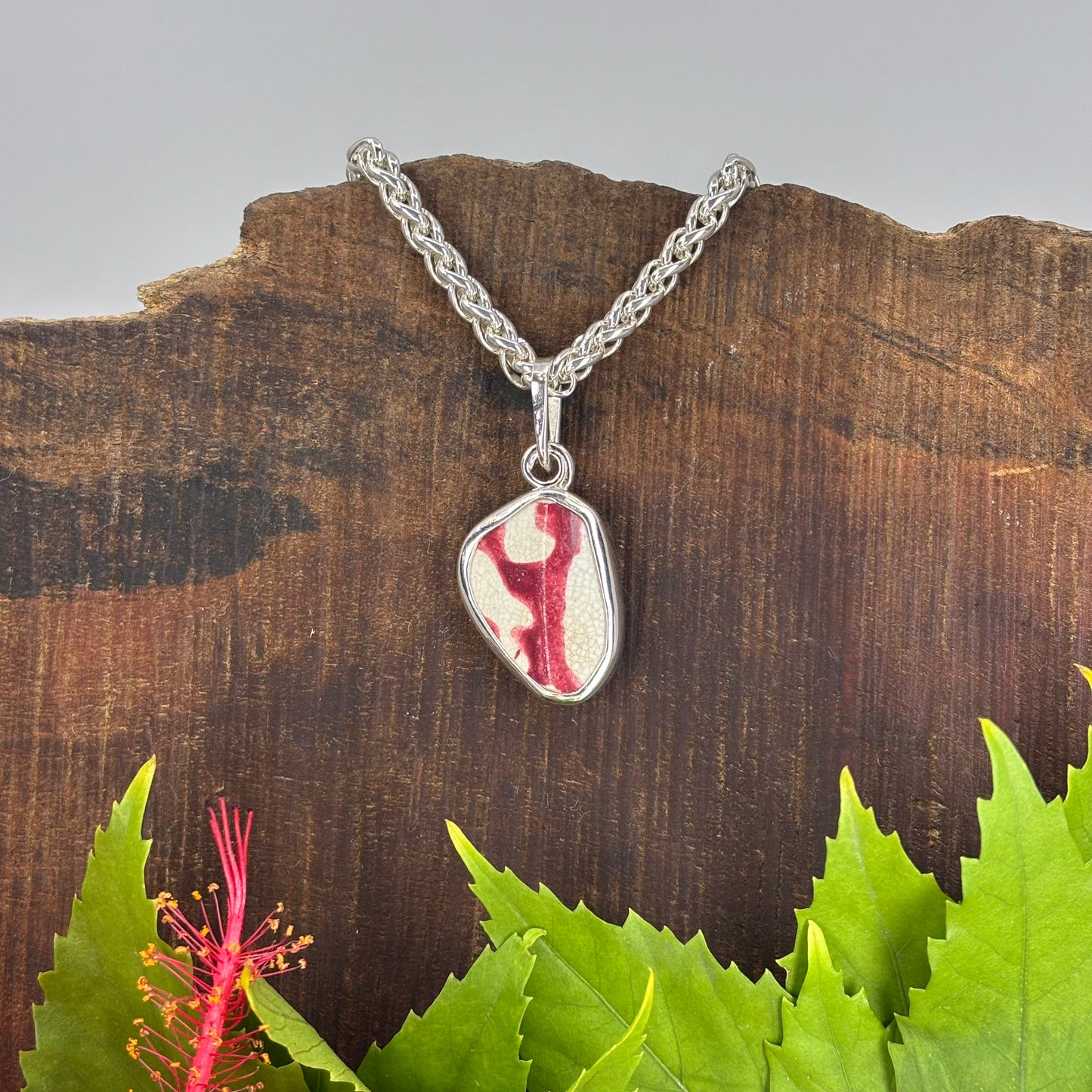 Island Ember Sterling Silver Pendant Medium