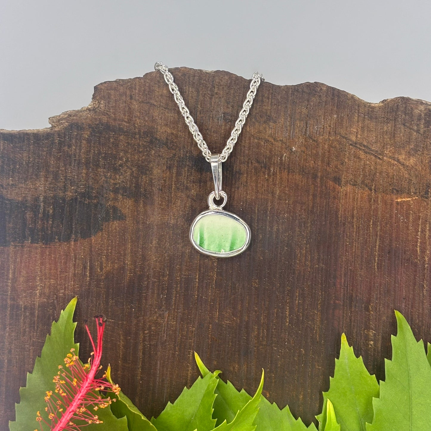 Lime Light Sterling Silver Pendant Small