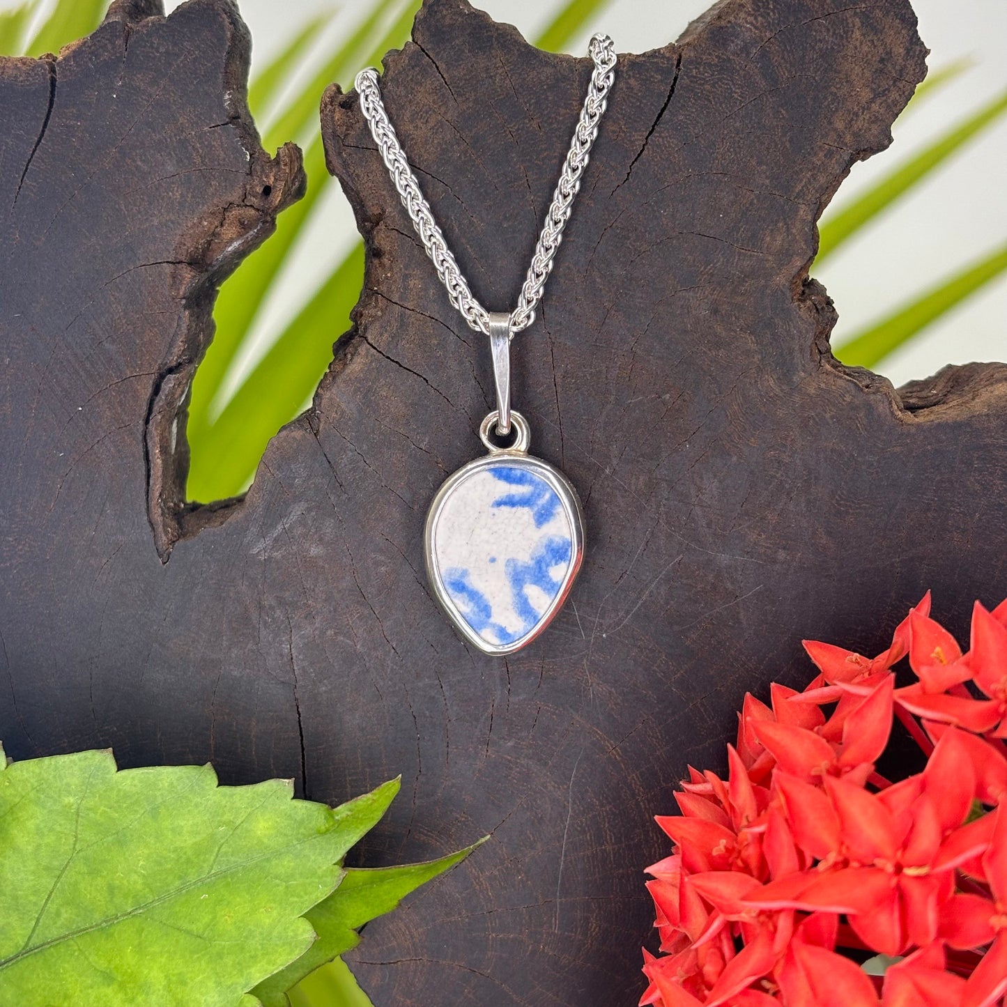 Rainshade Sterling Silver Pendant Large