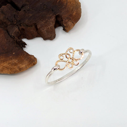 Butterfly 3MM Latch Bracelet