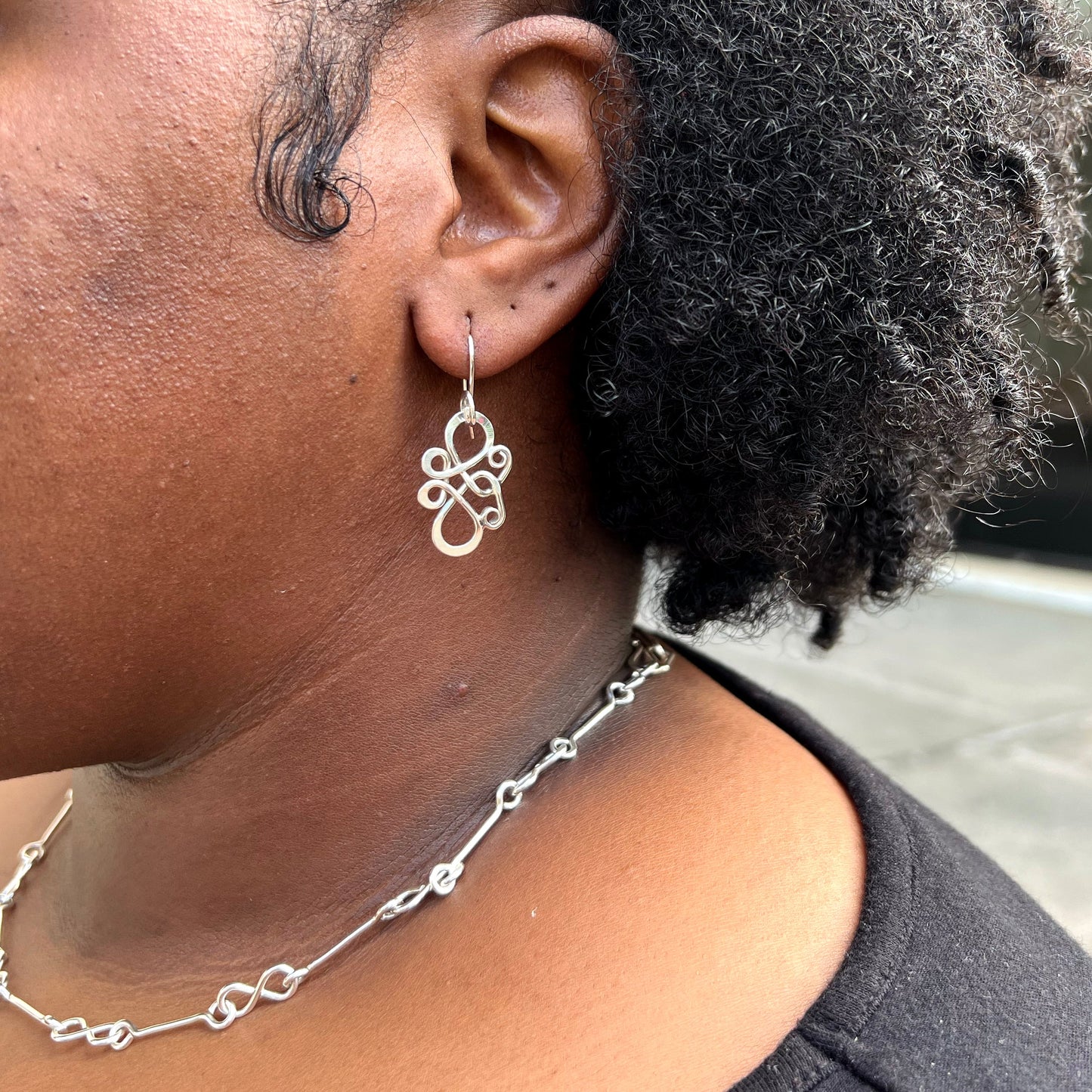 Butterfly Drop Small Earring