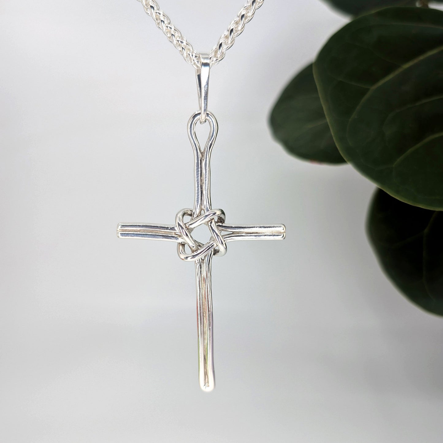 cross masthead pendant-14k Gold-One Size-