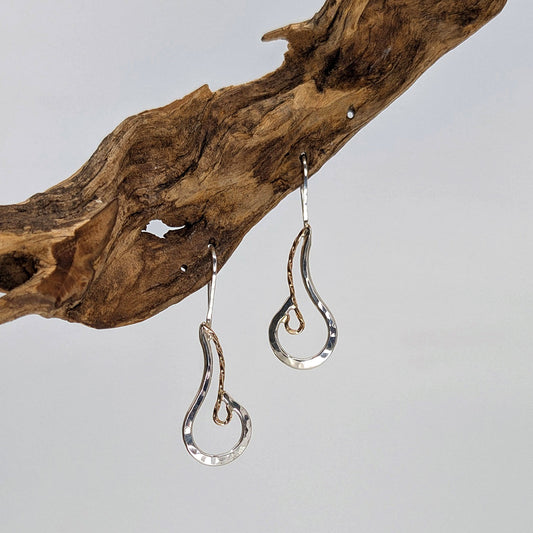 Fire Drop Earring