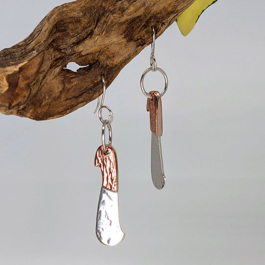 Machete Drop Earring