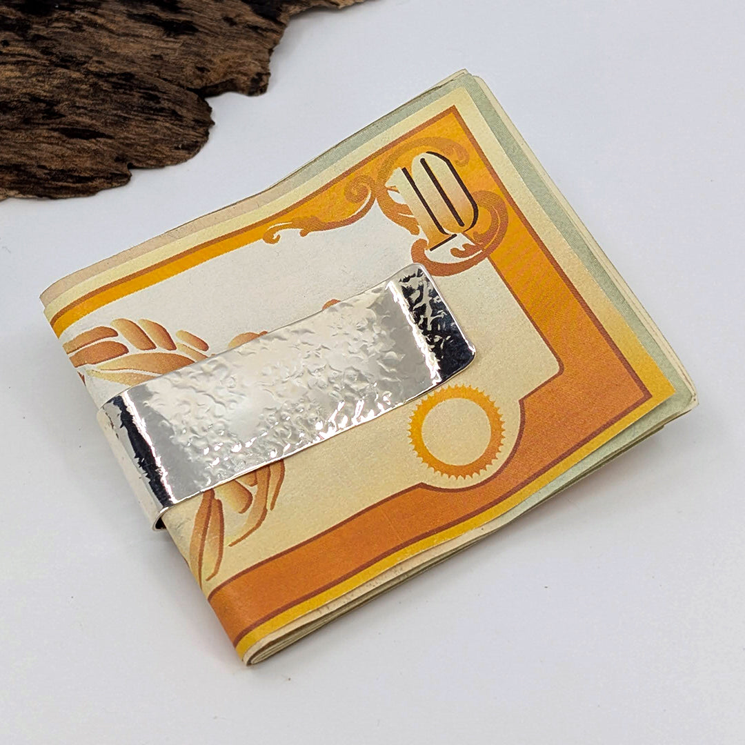 simple money clip-Sterling Silver-One Size-