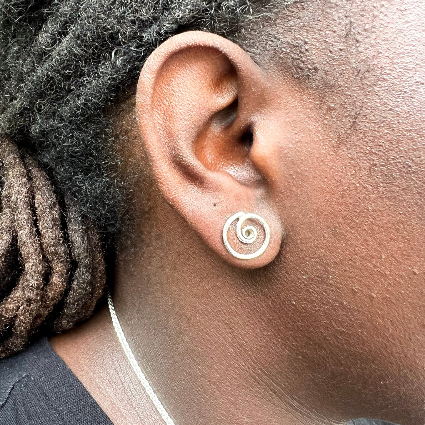 Spiral Post Earring