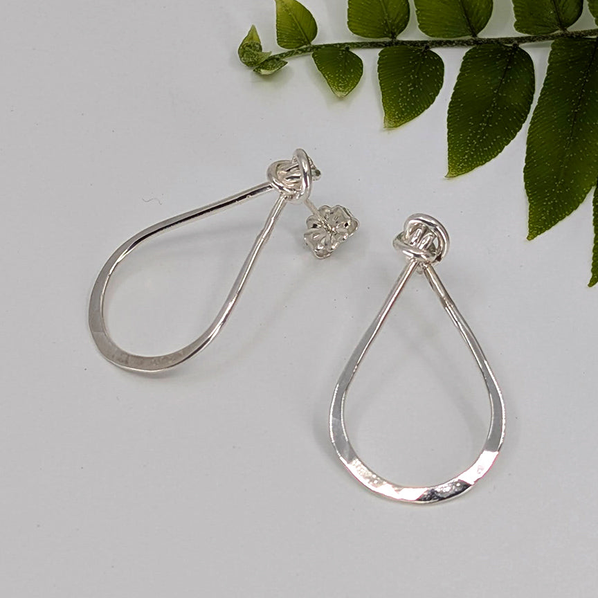 Teardrop Post Earring
