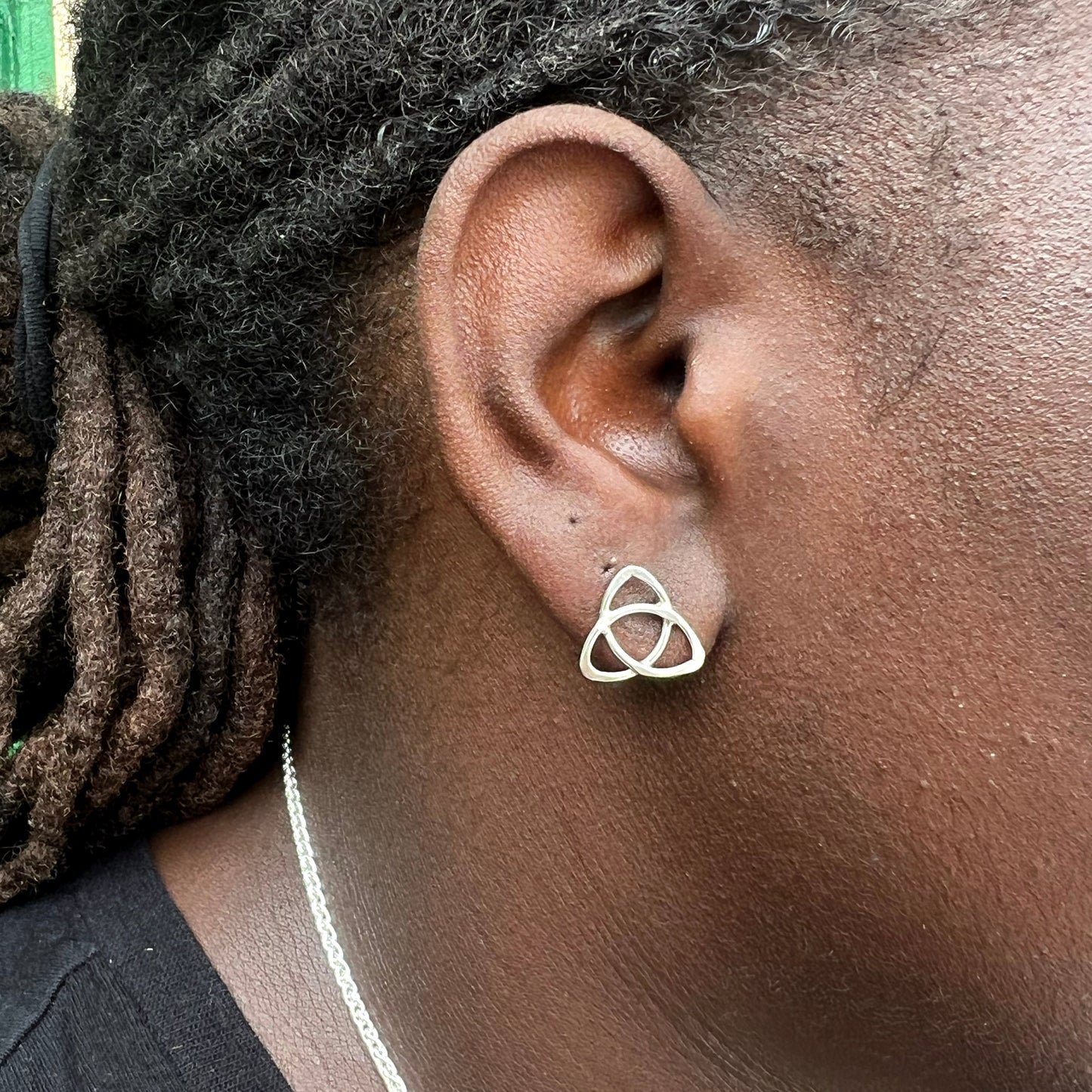 Trinity Post Earring