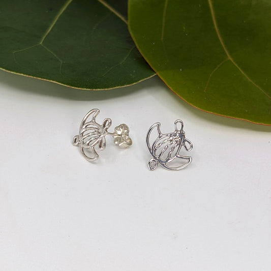 turtle post earring-14k Gold-One Size-