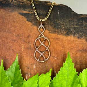 Carrick Bend Knot Pendant