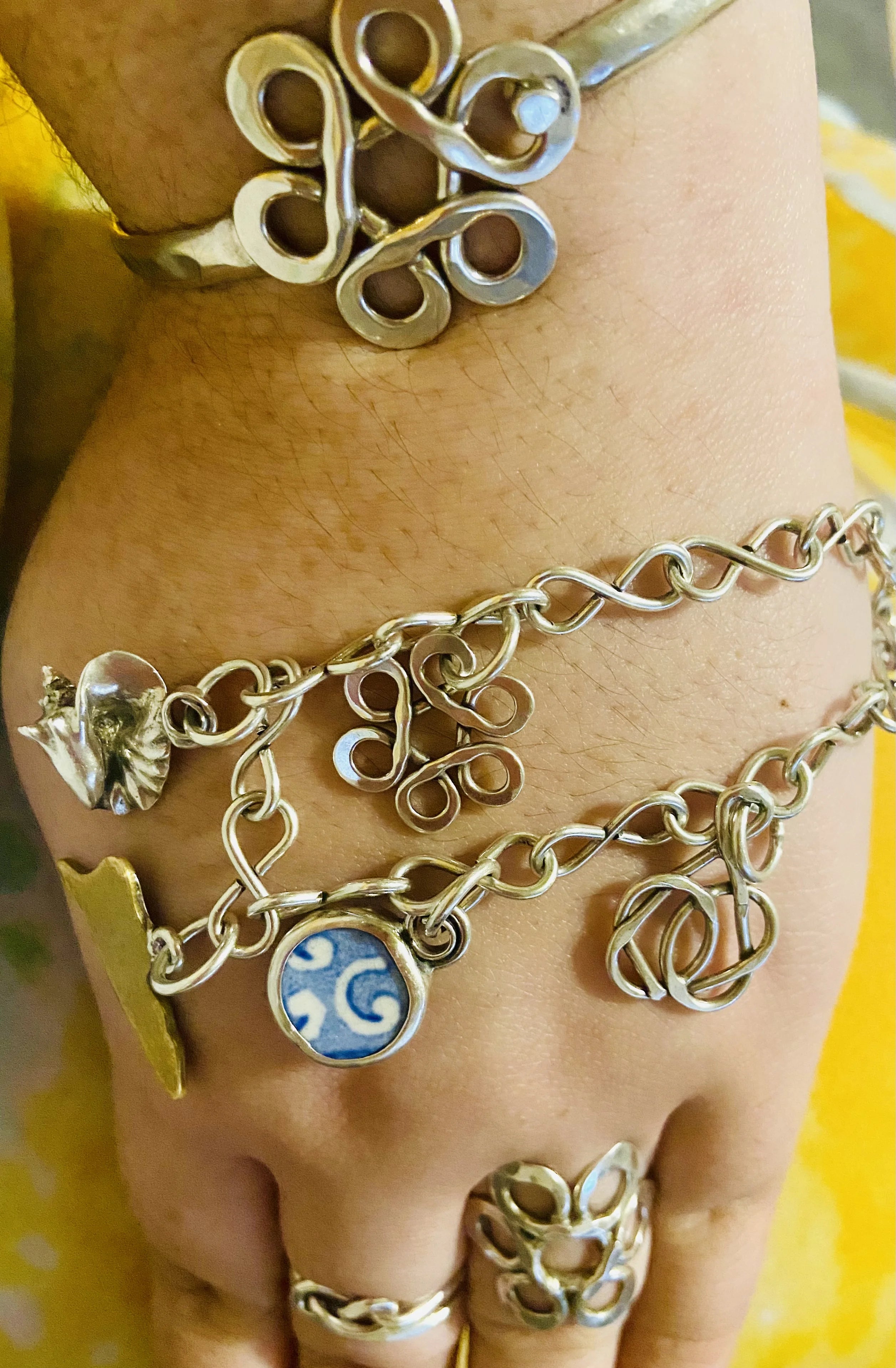 Flower Braclet/Ring/Charm