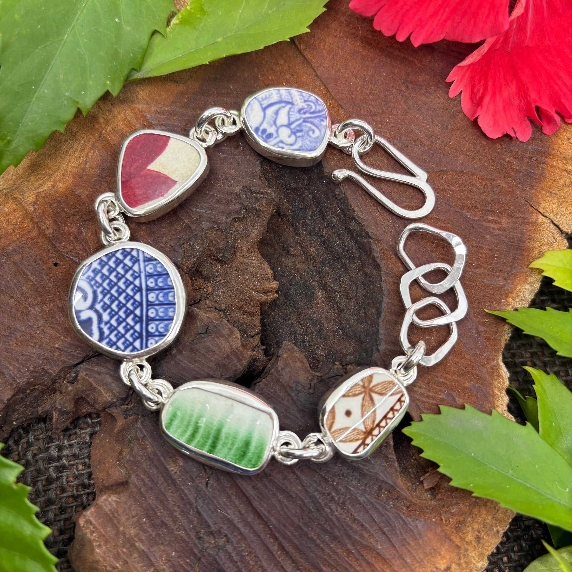 Calypso Currents Sterling Silver Handchain