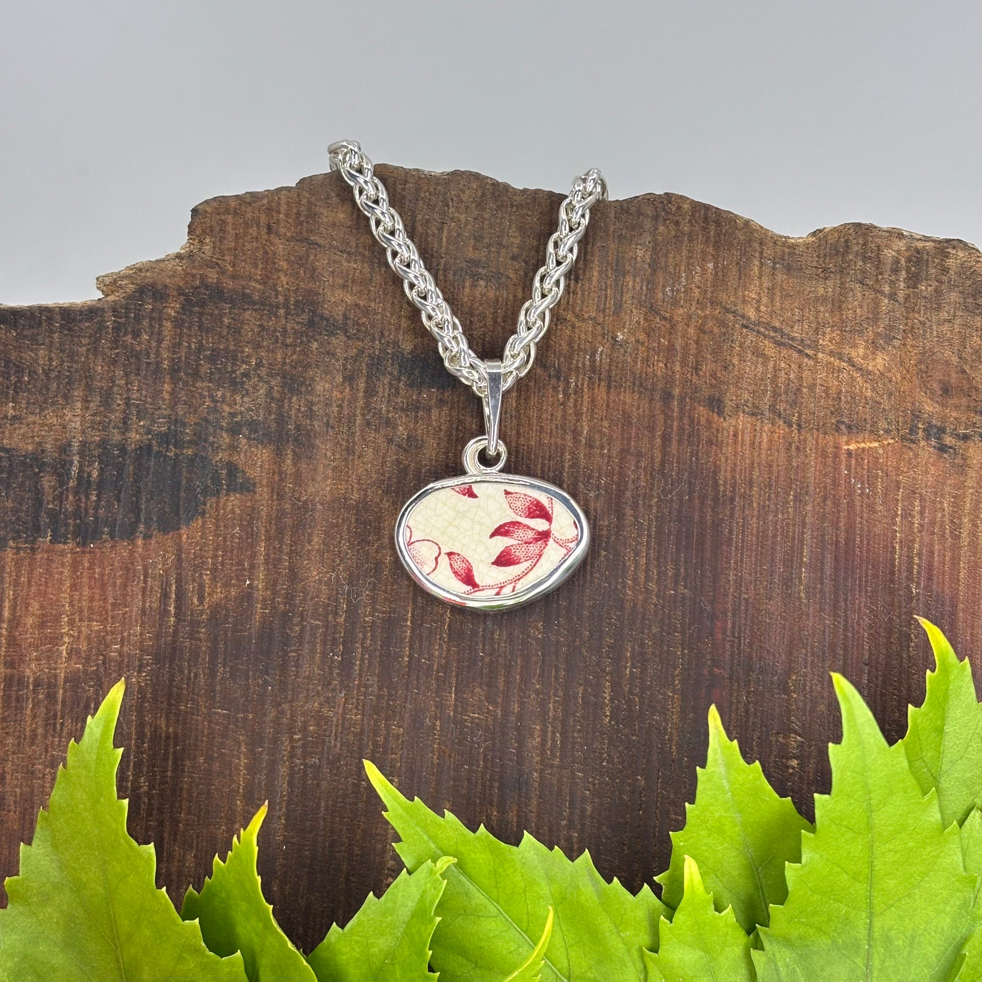 Flamboyant Sterling Silver Pendant Medium