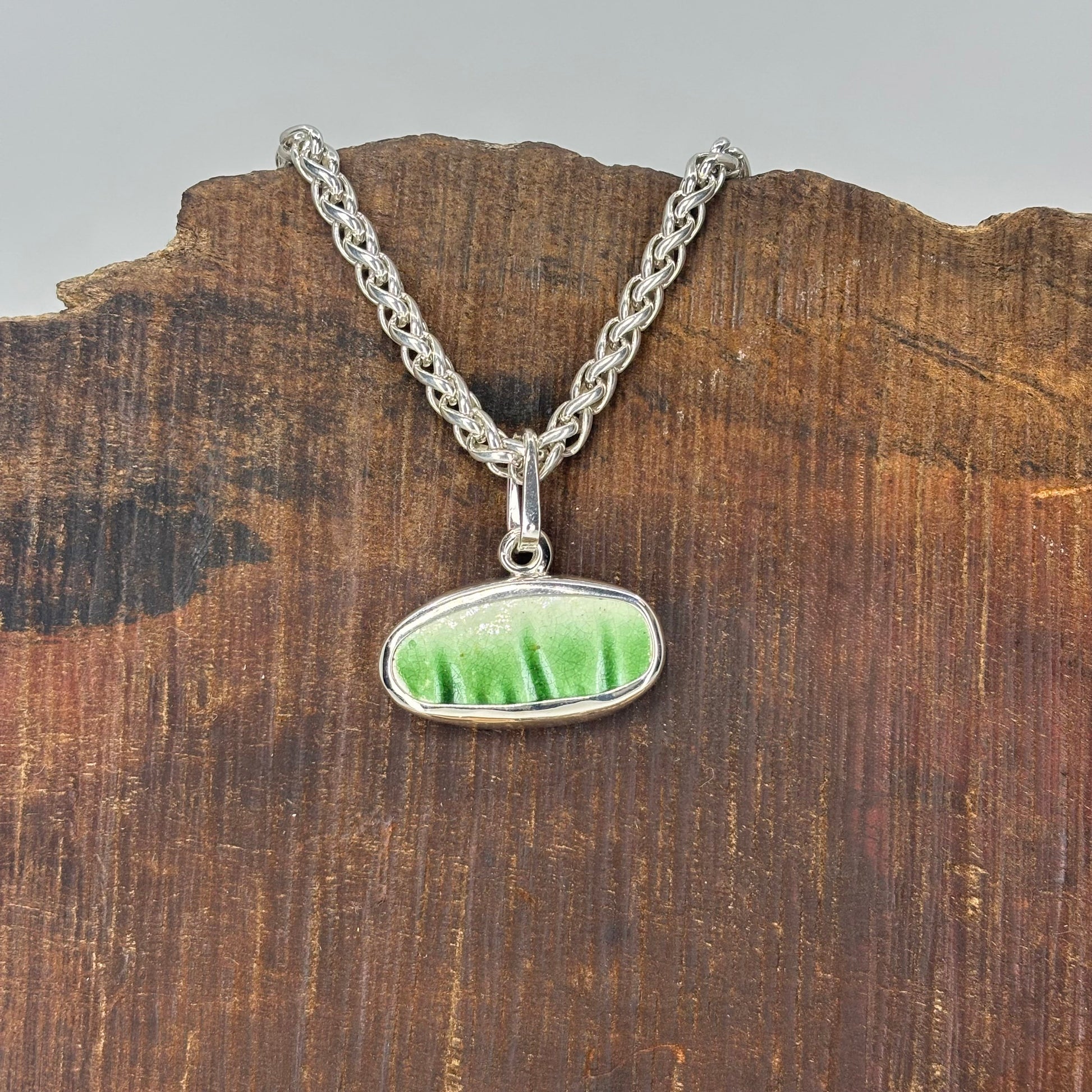 Gentle Grove Sterling Silver Pendant Medium