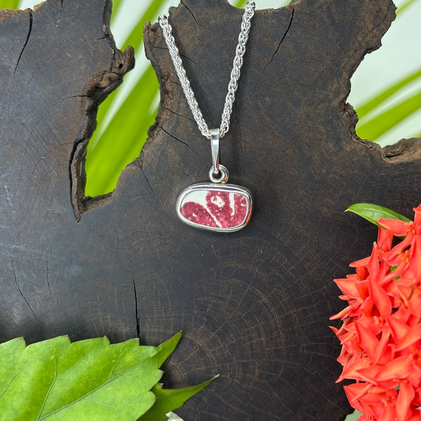 Gooseberry Glow Sterling Silver Pendant Small