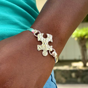 Puzzle 5mm Latch Bracelet