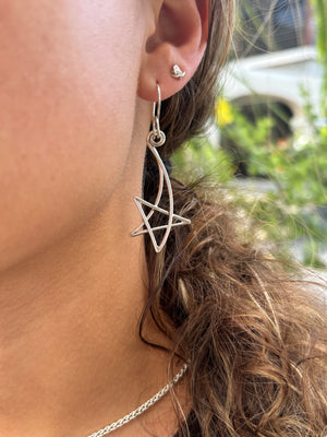 Shooting Star Drop Earrings