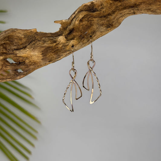 Ribbon Drop Earring