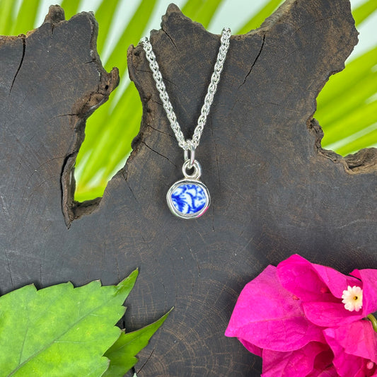 Indigo Echo Sterling Silver Charm