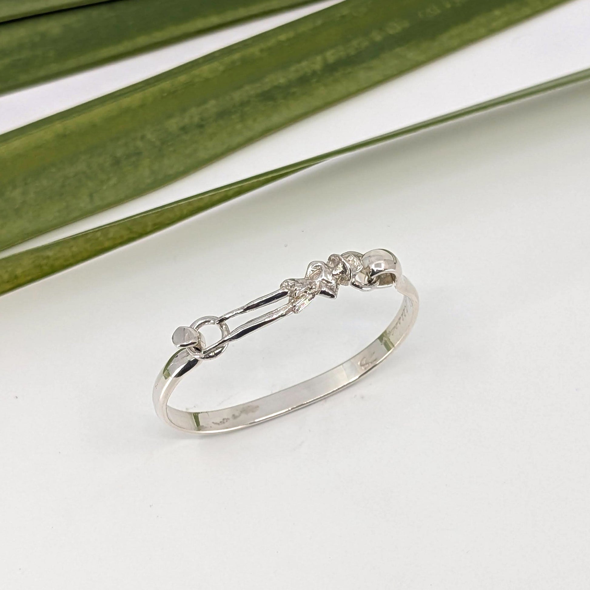 jumbie 5mm latch bracelet-Sterling Silver-Multiple Sizes-5 3/4