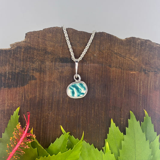 Mangrove Motion Sterling Silver Pendant Small