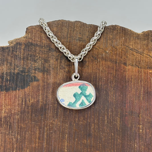 Moringa Glow Sterling Silver Pendant Large