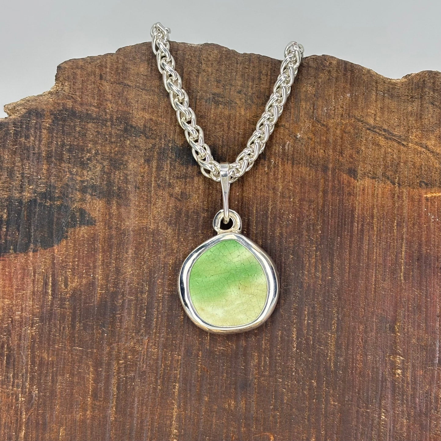 Shore Echo Sterling Silver Pendant Large