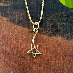 Shooting Star Charm