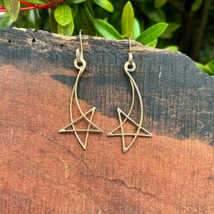 Shooting Star Drop Earrings