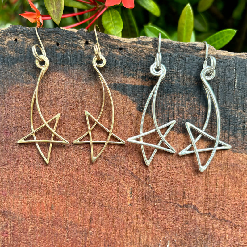 Shooting Star Drop Earrings