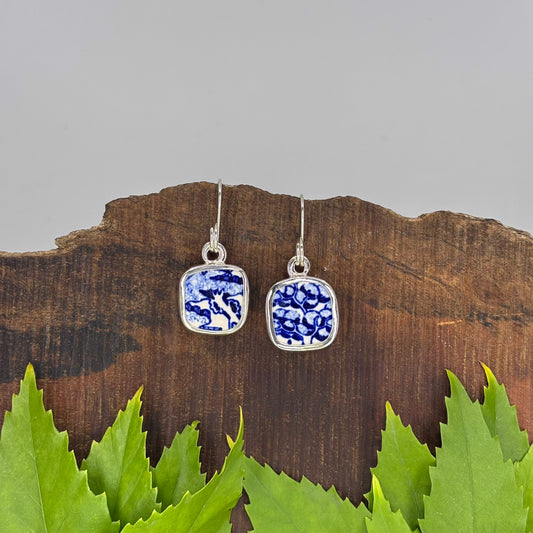 Willow Garden Sterling Silver Earrings Shape