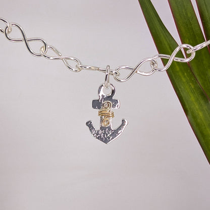 anchor charm-14k Gold-One Size-