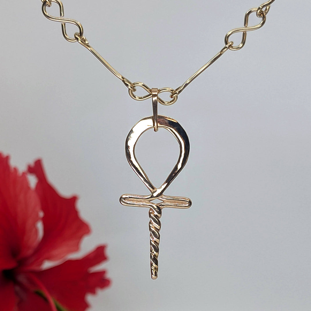 Crucian Gold: Ankh Pendant