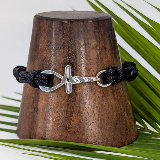 Ankh Cord Bracelet