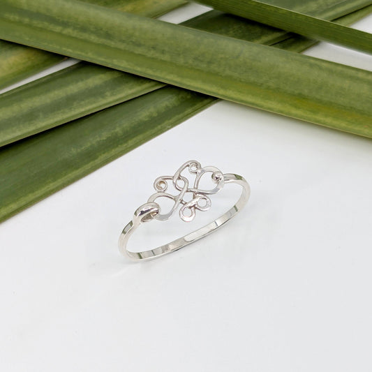 Butterfly 3MM Latch Bracelet