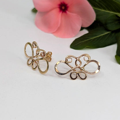 Butterfly Post Earring