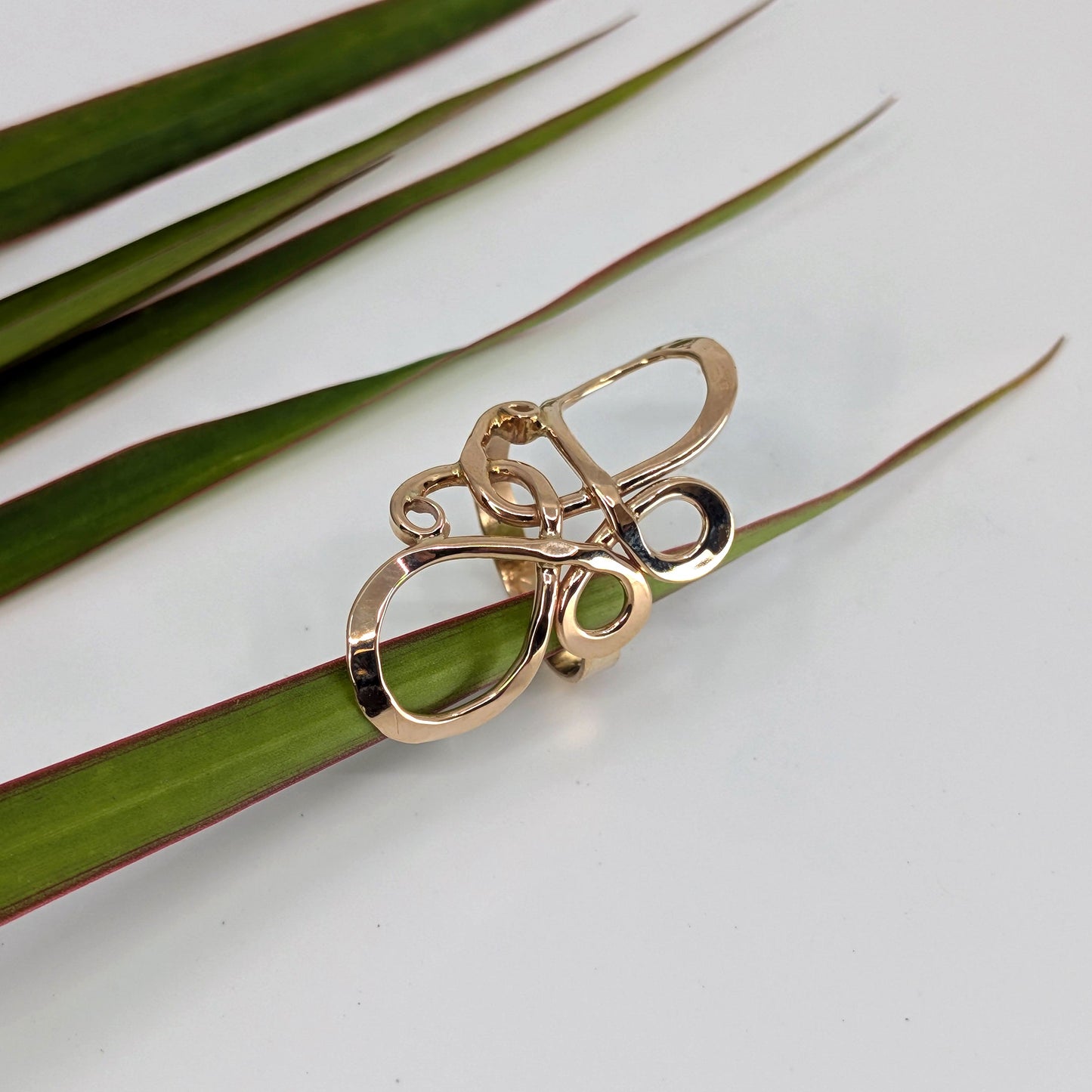 butterfly ring-Sterling Silver-Multiple Sizes-2 1/2
