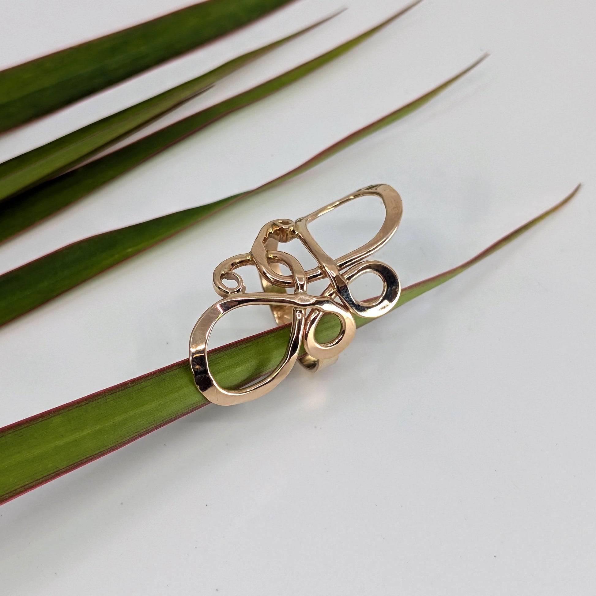 butterfly ring-Sterling Silver-Multiple Sizes-2 1/2