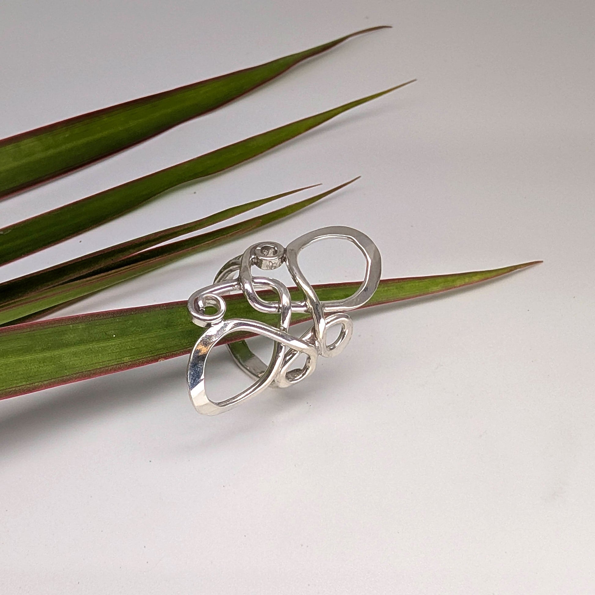 butterfly ring-Sterling Silver-Multiple Sizes-2