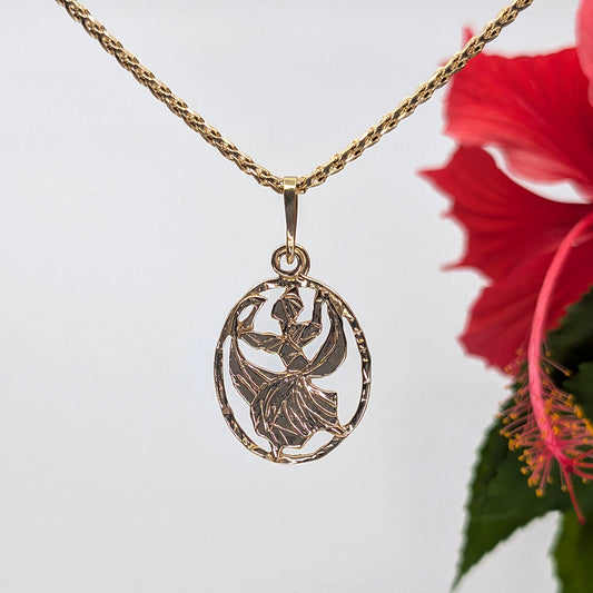 caribbean dance pendant-14k Gold-One Size-