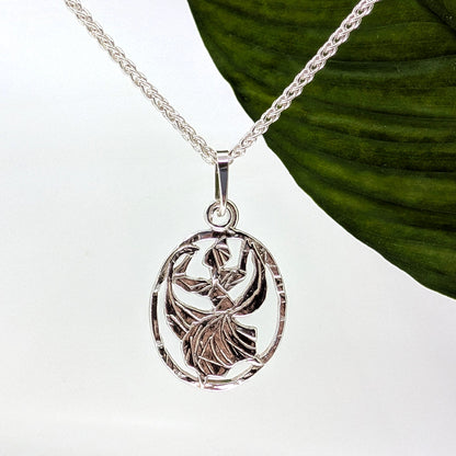 caribbean dance pendant-Sterling Silver-One Size-