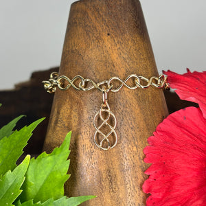 Carrick Bend Knot Charm