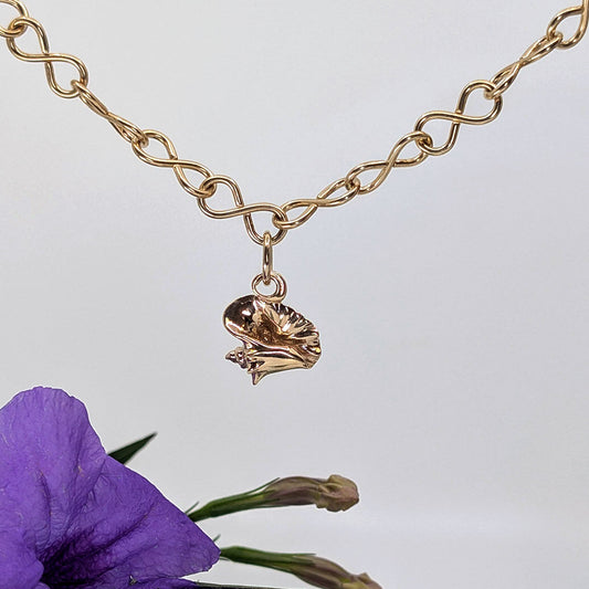 conch shell charm-14k Gold-One Size-