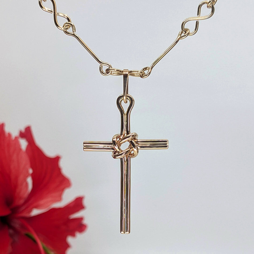 cross masthead pendant-Sterling Silver-One Size-