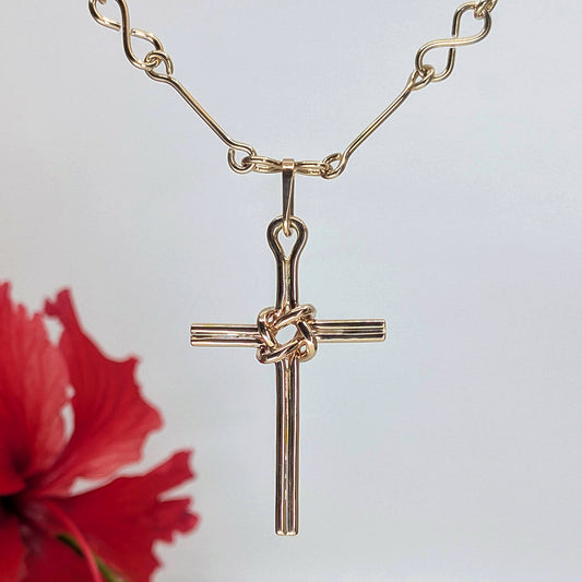 cross masthead pendant-Sterling Silver-One Size-