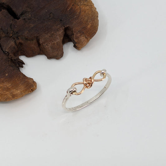 crucian knot 3mm latch bracelet-Sterling Silver-Multiple Sizes-4 1/4