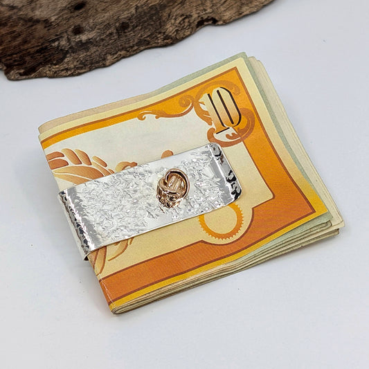 crucian knot money clip-Sterling Silver-One Size-
