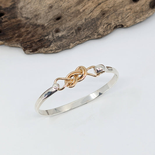 Double Infinity 5MM Latch Bracelet