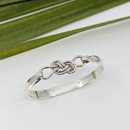 Double Infinity 8MM Latch Bracelet