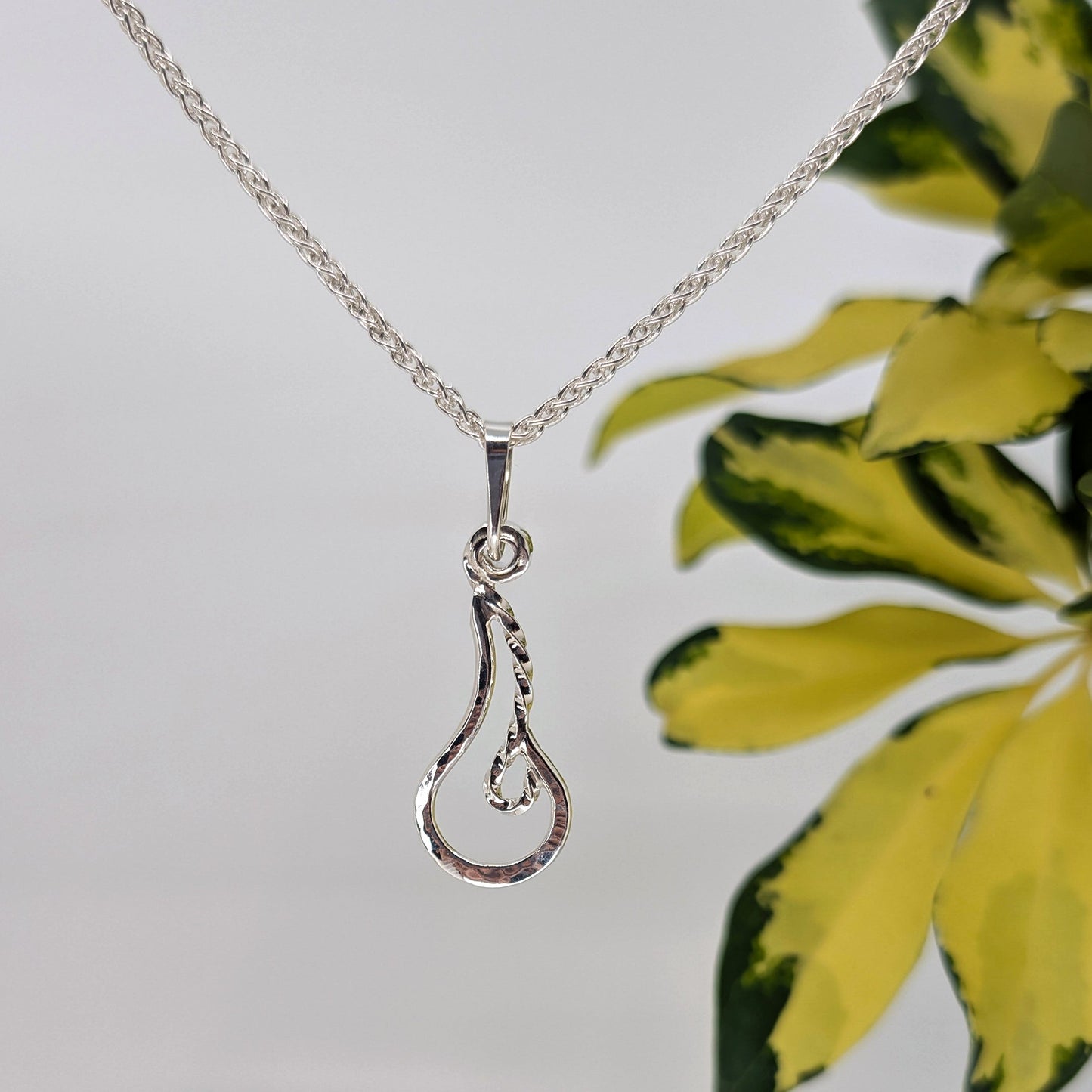 fire pendant-14k Gold-One Size-